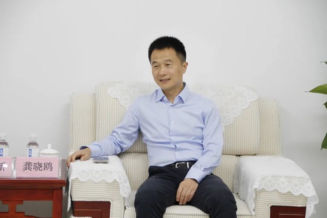 湖南省委統戰部副部長、省工商聯黨組書記胡建新一行蒞臨瑞方人力考察指導 第3張